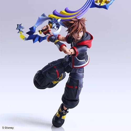 スクウェア・エニックス(SQUARE ENIX) Kingdom Hearts III Play Arts Kai Sora Ver.2 DX Edition, PVC Pre-Painted Action Figure thumbnail 4