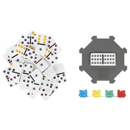 Spin Master Games, Cardinal Classics Double 12 Dominoes Set in Storage Tin, Family Board Games, 2-6 Players, for Ages 8 & Up thumbnail 4
