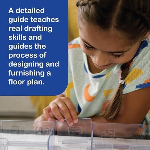 MindWare Art-chitect Home Model Building for Kids – 3D Architectural Design Kit for Kids Ages 8 and Up – Learn The Basics of Architecture As You Design Start to Finish thumbnail 5