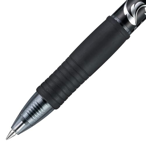 Pilot, G2 Premium Gel Roller Pens, Fine Point 0.7 mm, Fashion Collection, Black, Pack of 5 thumbnail 5