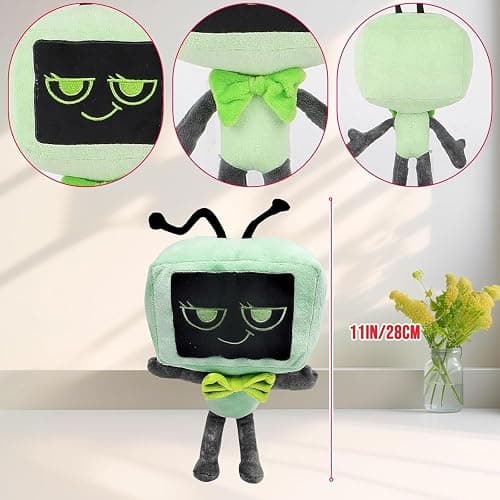MIOJKSE Dandy's World Plush, Stuffed Figure Pillow for Video Game Fans Room Decor - Decor Ve thumbnail 3