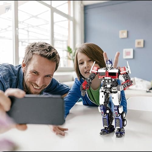 YOLOPARK Optimus Prime Transformers Toys Rise of The Beasts Action Figures,7.87 Inch Highly Articulated Transformer Toys for Kids Ages 8 and Up,No Converting thumbnail 7