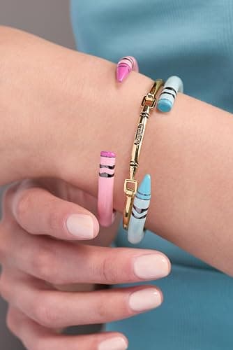 Crayola Crayon Cuff - Tickle Me Pink Hand Cuff Bracelet thumbnail 8