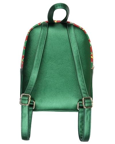 Bioworld Elf The Movie Buddy OMG! Santa! I Know Him Allover Pattern Faux Leather Mini Backpack thumbnail 5