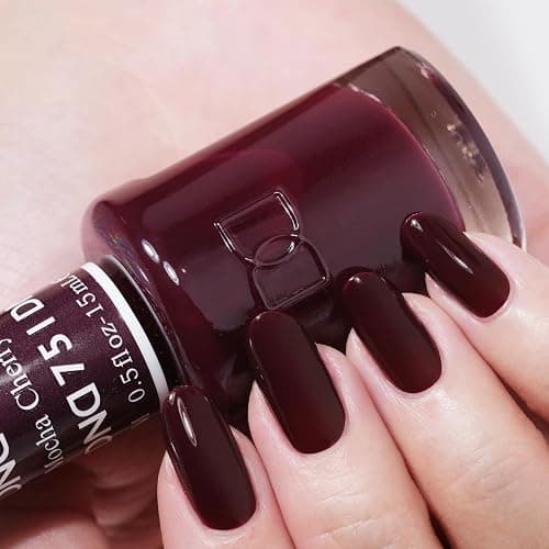 DND Gel Polish Set, Brown Collection, UV/LED GelPolish and Air Dry Nail Lacquer, Matching Chip-Free Polish Duo, 0.5 Fl Oz Each thumbnail 9