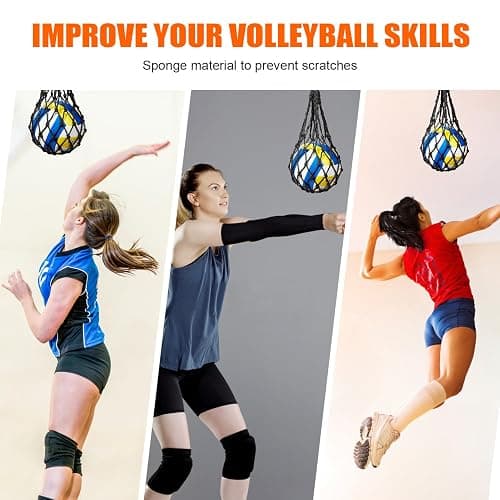 UZTUGG Volleyball Spike Trainer, Volleyball Training Aids, Volleyball Attack Trainer, Adjustable Volleyball Spiking Training System can Improve Your Serving, Jumping, arm Speed and Spiking Power thumbnail 2