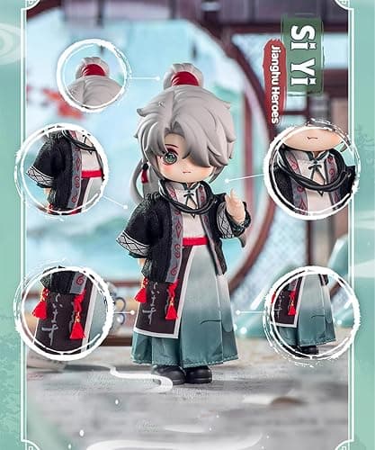 CALEMBOU BJD Blind Box, 1/12 Cute NAGI Yunxu Story Series 14cm Ball Jointed Doll, Cute Dress Up Doll with Joints, Collection Action Figure for Birthday Christmas thumbnail 7