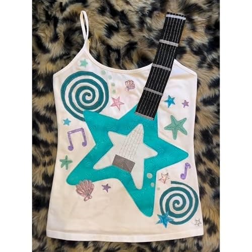 Guitar strap tank top thumbnail 6