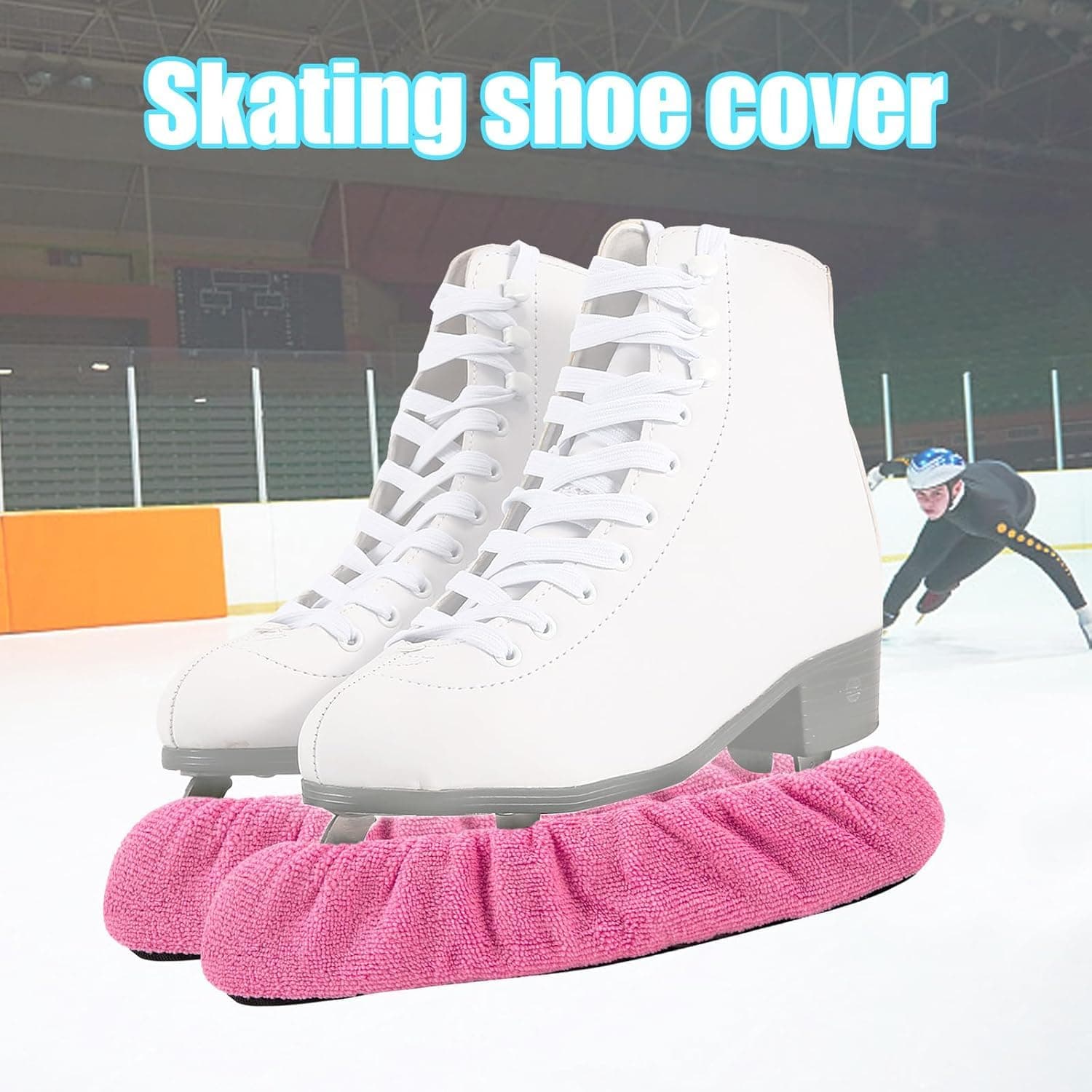 1 Pair Ice Skate Blade Covers, Suitable for Hockey & Figure Skates, Unisex Adult/Youth/Kids, Soft Protector Soaker Guards, Figure Skating Accessories & Safety Covers thumbnail 7