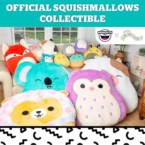 BigMouth x Squishmallows Original Inflat-A-Pal, Inflatable Floor Pillow, Jumbo Animal Cushion Lounger for Kids - Kevin the Koala thumbnail 5