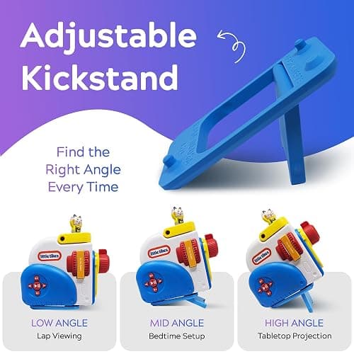 Adjustable Projector Stand for Story Dream Machine – 3-Position Base Cradle Holder – Secure Fit for Story Dream Books, Compact Toy Storage Solution, Compatible with Little Tikes Projector thumbnail 2