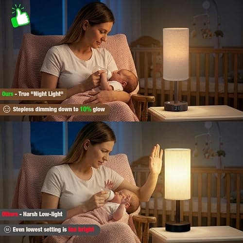 Touch Bedside Table Lamp thumbnail 5