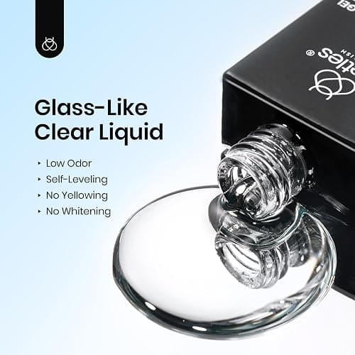 Beetles Gel Top Coat and Base Coat Set - 2Pcs 15ml Super Shiny and Long Lasting for Gel Nail Polish Soak Off LED Nail Lamp Fall Halloween Nail Art Design thumbnail 2