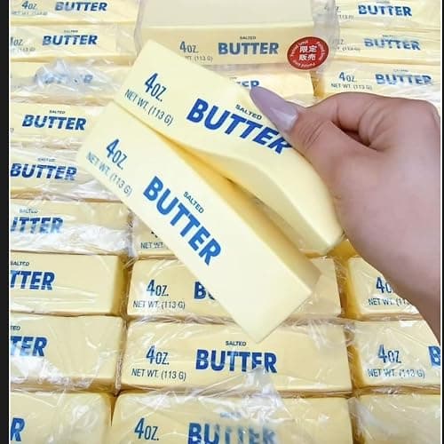 Slow Rising Squishy Butter Stick Toy,Cute Squeeze Butter Toy,Sensory Stress Relief & Fidget Toys,Realistic Food Squishies Stress Balls Toys for Gifts,Party Favors (1pcs-Butter Stick) thumbnail 7