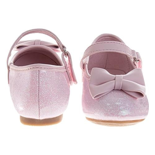 Minnie Mouse Frozen Queen Elsa and Anna Cinderella Mary Jane Bow Flats Ballet Shoes for Girls Size 5 to 10 Toddler thumbnail 3