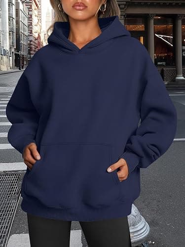 Trendy Queen Womens Oversized Hoodies Fleece Sweatshirts Fall Fashion Pullover Sweaters Winter Clothes thumbnail 6