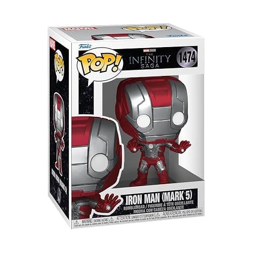 Funko Pop Marvel: Infinity Saga - Iron Man - (Mark 5) - Collectable Vinyl Figure - Gift Idea - Official Merchandise - Toys for Kids & Adults - Superheroes Fans - Model Figure for Collectors - Image 1