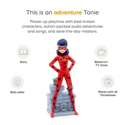 Tonies Ladybug Audio Toy Figurine from Miraculous thumbnail 4
