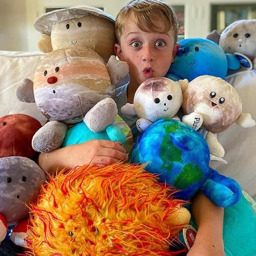 Celestial Buddies Plush Solar System Set 12 Piece Buddy Science Astronomy Space Educational Stuffed Planet Toys thumbnail 4