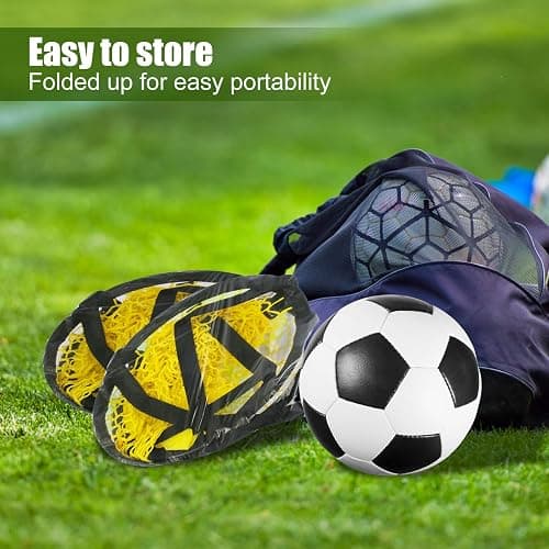 Football Target Net, Easy to Attach and Detach Soccer Goal Net for Goal Training and Accuracy Practice thumbnail 6