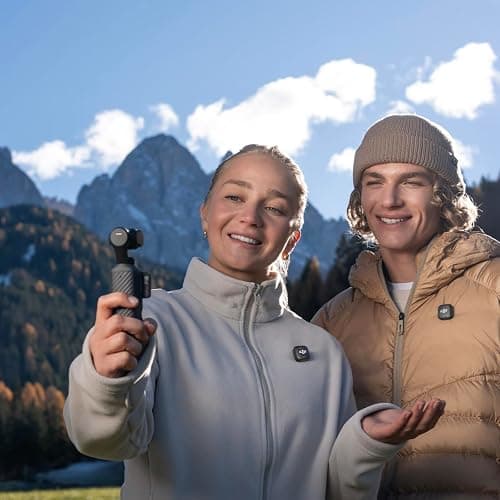 DJI Osmo Pocket 4 Creator Combo, Pocket Gimbal Vlog Camera, 1″ CMOS & 4K/240fps, 3‑Axis Stabilization, 2× Lossless Zoom, 107GB Built-in Storage, Mic 3 Transmitter, Fill Light, Osmo Mini Tripod | 1″ CMOS and 4K/240 fps, 2× lossless zoom, 107GB internal storage, Mic 3 transmitter, fill light thumbnail 9