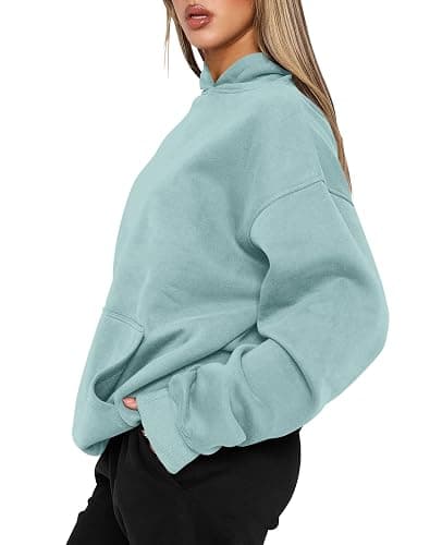 TICTICMIMI Women's Hoodies Sweatshirts Cute Long Sleeve Tops Loose Fleece Pullover Shirts with Pocket thumbnail 4