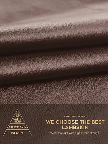 Brown Leather Gloves  thumbnail 3