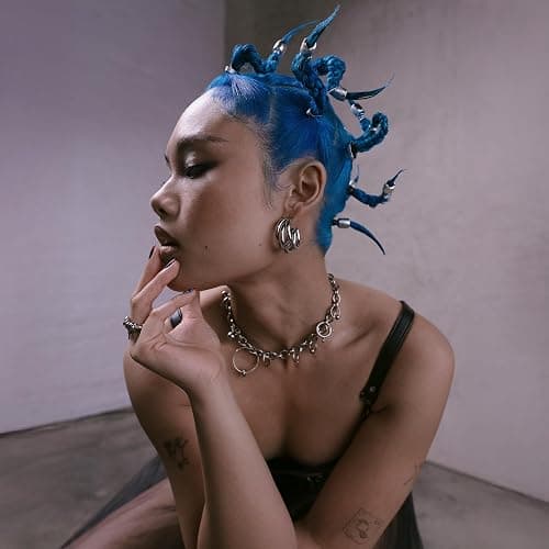 Arctic Fox x Arcane League of Legends Semi Permanent Hair Dye, Vegan & Cruelty Free, Vibrant Blue Color, Conditioning Formula, Ammonia Free, For All Hair Types, Jinx, 5.6 oz thumbnail 4