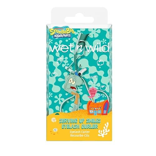 wet n wild Eyelash Curler & Charm, Gentle Silicone Cushion Pad, Curls & Lifts Lashes – Squidward thumbnail 5