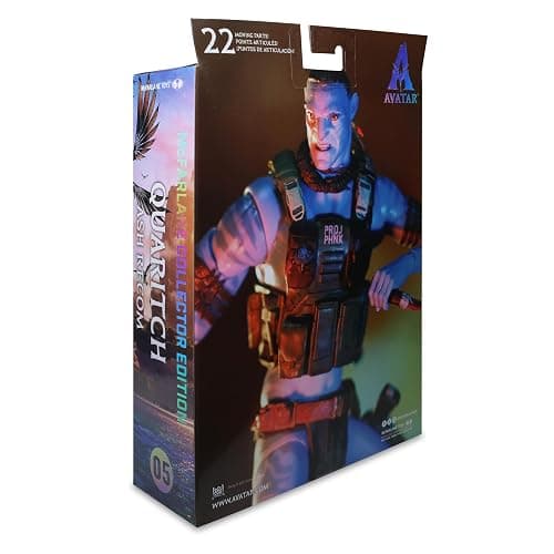 McFarlane Avatar Kallich of Fire and Ash (Ash Recom) Gold Label 7" Action Figure Collector Edition thumbnail 12
