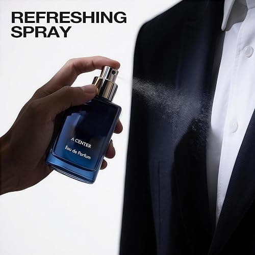 A CENTER Men's Cologne Include 4 Variety Pack Perfume Gift Set- 3.4 Fl Oz Each Eau De Parfume Tobacco,Musk,Woody,Masculine Scent Long Lasting Fragrance(Bundle J) thumbnail 5