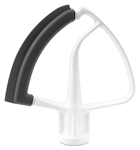KitchenAid KFE5T Flex Edge Beater for 4.5/5 Quart Tilt-Head Mixers, White | Compatible with 4.5 or 5 Q KitchenAid TIlt-Head Mixers, Flexible silicone Scraper, Dishwasher-safe - Image 1