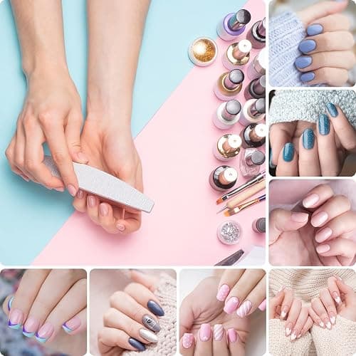 Profi Nagelfeile 20 Stück 100/180 Grit für Gelnägel und Naturnägel - Wiederverwendbare Doppelseitige für Nagelstudios, DIY Nail Art Zuhause thumbnail 5