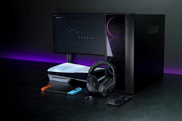 Turtle Beach Stealth 600 Wireless Multiplatform Amplified Gaming Headset for PS5, PS4, PC, & Mobile – Bluetooth, 80-Hr Battery, Noise-Cancelling Flip-to-Mute Mic, 50mm Speakers – Black thumbnail 19