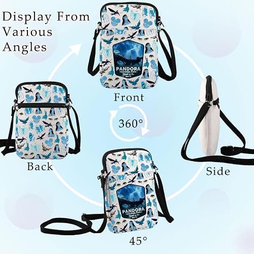 BWWKTOP Jake Sully Crossbody Bag Dr. Grace Fans Gift National Park Home Of The Navi Shoulder Bag Neytiri & Eytukan Merch thumbnail 5