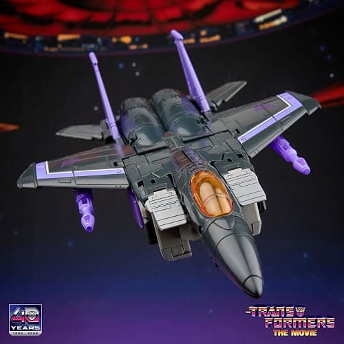 Transformers Studio Series The The Movie Skywarp Voyager Class 6.5-Inch Converting Action Figure, Robot Toys for Ages 8+ | Transformers Studio Series 7 Inch Action Figure Voyager Class (2026 Wave 2) - Skywarp thumbnail 6