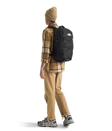 The North Face Borealis Commuter Laptop Backpack | Water Repellent Finish, 16" Laptop Sleeve, Large Main Compartment for Everyday Carry, Asphalt Grey Light Heather/TNF Black-NPF, One Size thumbnail 6