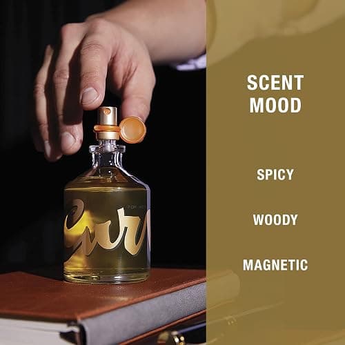 Curve Men's Cologne Fragrance Spray, Spicy Wood Magnetic Scent for Day or Night, 6.8 Fl Oz thumbnail 2