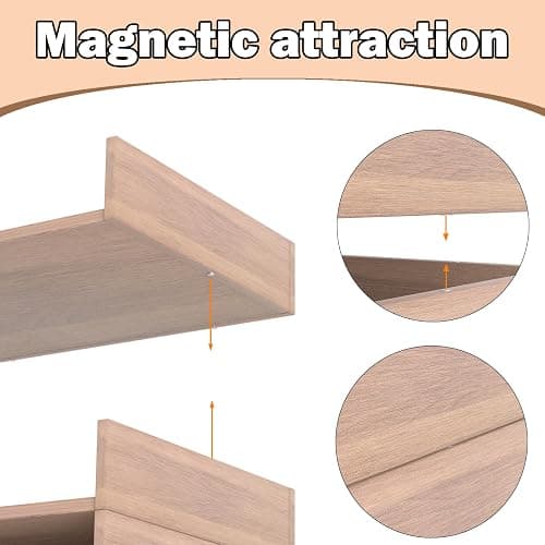 HeyiQiL Paper letter tray, Stackable 4-Tier Wood Desk File Document Organizer with Drawer and Pen Holder For Home Office Classroom thumbnail 6