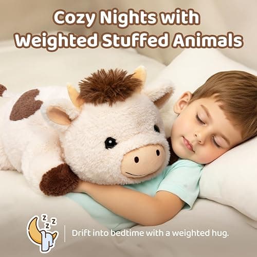 weighted heated stuffed animal 5lbs thumbnail 4