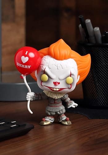 Funko Pop! Movies: It 2 - Pennywise with Balloon, Multicolor, us one-Size thumbnail 2