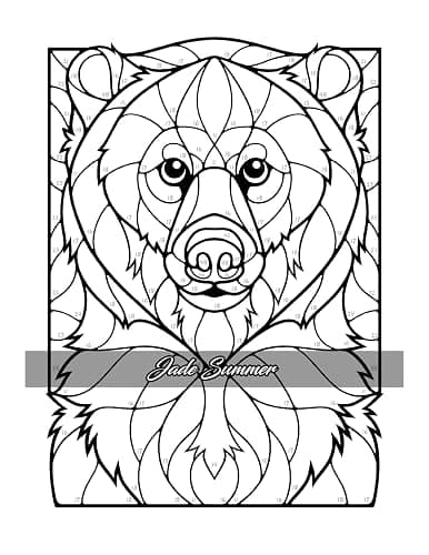 Color by Number Animals: Adult Coloring Book with Cats, Dogs, Birds, Butterflies, Horses, Sloths, and Many More for Stress Relief and Relaxation thumbnail 36