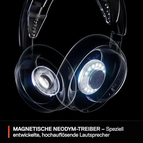 SteelSeries Arctis Nova 3X Wireless Gaming-Headset – App-Steuerung – 40 Std. Akku – Neodym-Magnet-Treiber – 2,4 GHz/Bluetooth – Abnehmbares Mikrofon – Xbox, PS5, PC, Switch, Mobilgeräte - Schwarz thumbnail 6