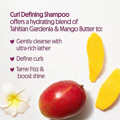 Not Your Mother's Naturals Curl Defining Shampoo and Conditioner (2 Pack) - 98% Naturally Derived Ingredients - All Hair Types - Gardenia Mango Butter thumbnail 3