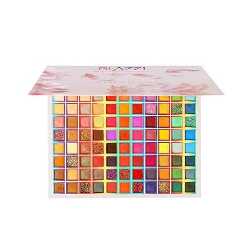 99 Colors Eyeshadow Palette, Colorful Eyeshadow Palette, Professional Matte Shimmer Glitter Rainbow Makeup Pallet, Colorful Long Lasting Highly Pigmented Eye Shadow Christmas Day Gifts for Women thumbnail 8