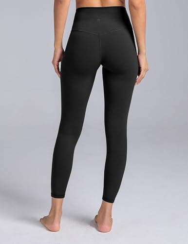 Colorfulkoala Dreamlux No Front Seam Leggings for Women 25"/28" Inseam, Seamless High Waisted Buttery Soft Yoga Pants thumbnail 2