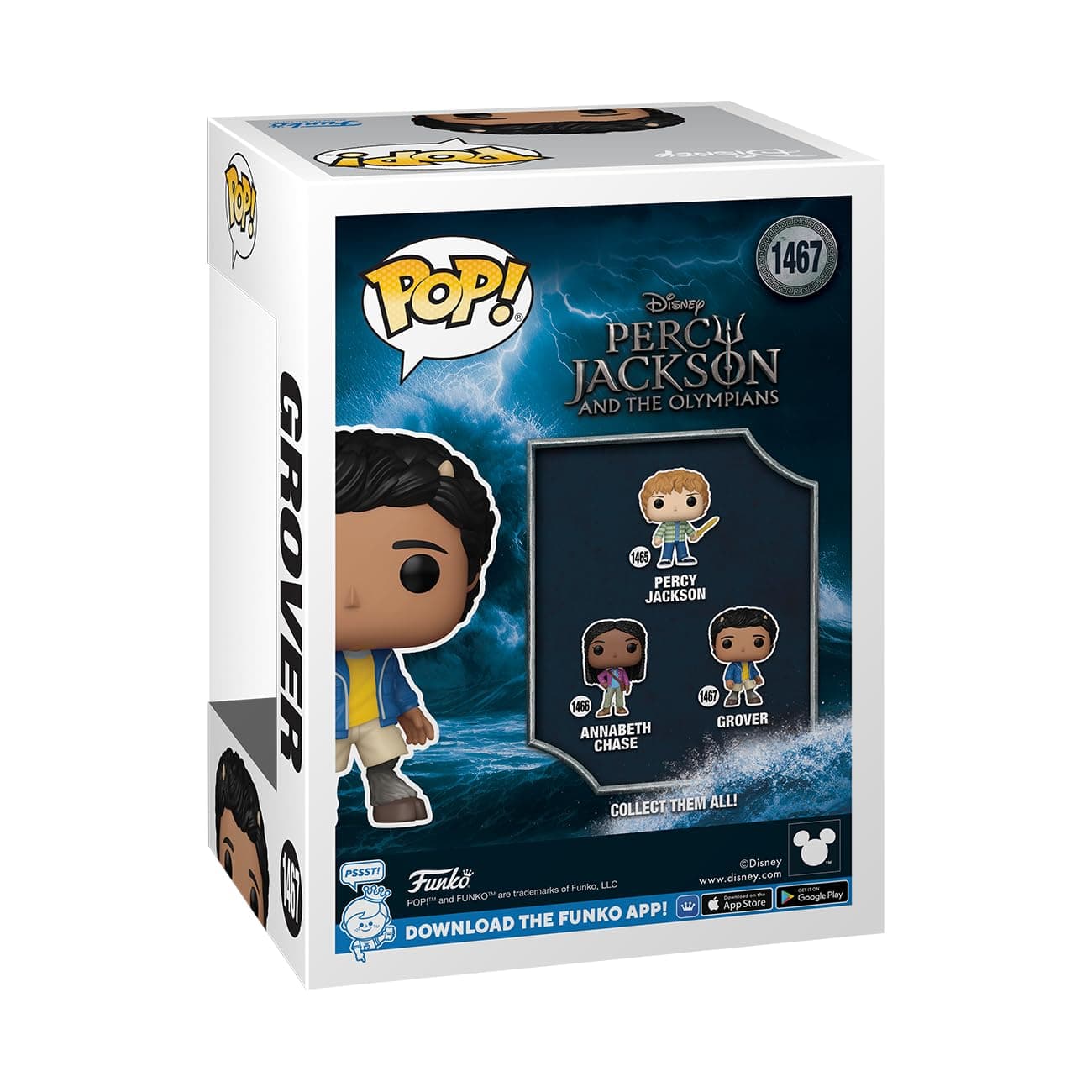 Funko TV: Percy Jackson & the Olympians - Grover - (LA) - Percy Jackson and the Olympians - Collectable Vinyl Figurine - Gift Idea - Official Merchandise -TV Fans thumbnail 3