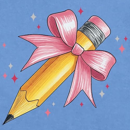 IFQ Teacher Shirts for Women Cute Bow Pencil Teacher T-Shirt Back to School Teaching Life Tee thumbnail 6