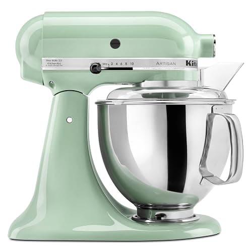 KitchenAid Artisan Series 5 Quart Tilt Head Stand Mixer with Pouring Shield KSM150PS, Pistachio - Image 1