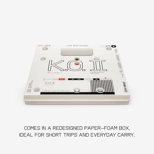 teenage engineering EP–133 K.O. II 128MB sampler, drum machine and sequencer with built-in microphone and effects thumbnail 2